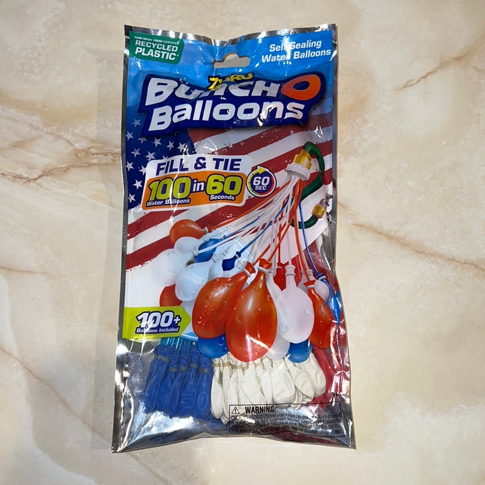 NWT Zuru Flag Bunchoballoons